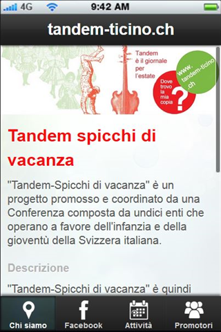 Tandem spicchi di vacanza