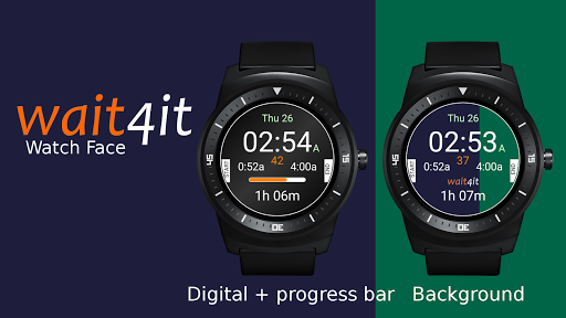 【免費個人化App】Wait4it Android Wear Watchface-APP點子