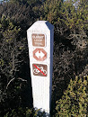 Summit Loop Trail Marker #6