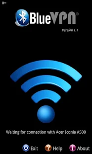 BlueVPN [DUN client] <ICS - screenshot thumbnail