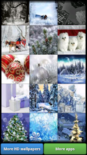 Lastest White Christmas HD Wallpapers APK