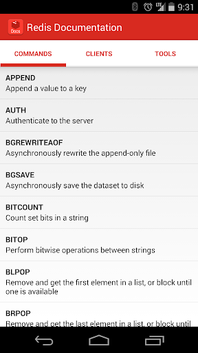 Redis Documentation