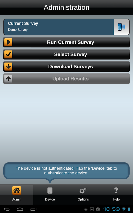    droid Survey Offline Forms- screenshot  