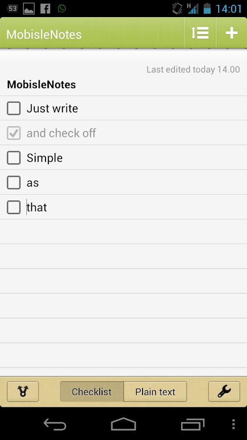 MobisleNotes Android