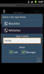 Android Blacklist (ABlacklist) - screenshot thumbnail