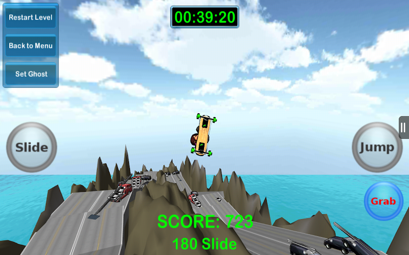 Mad Freebording Snowboarding Screen 1