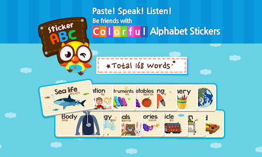 ToMoKiDS sticker ABC - screenshot thumbnail