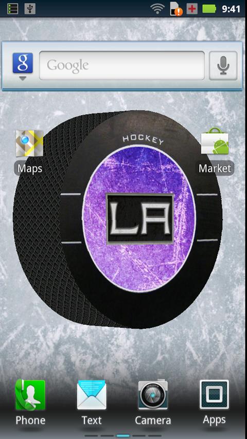LA Hockey Live 3D Wallpaper Screen 2