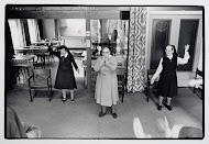 Bejaardengymnastiek voor missiezusters in ruste