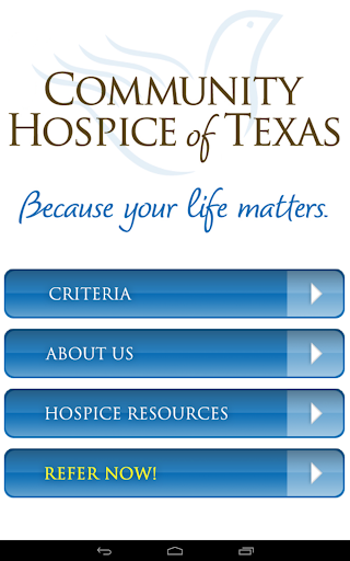 【免費醫療App】Community Hospice Of Texas-APP點子