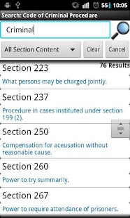 CrPC-Code of Criminal Procedur Screenshots 2