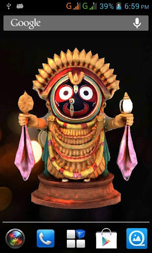 3D Jagannath Live Wallpaper