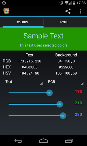 HTML Color Picker