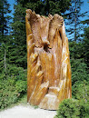 Eagle Wood Sculpture