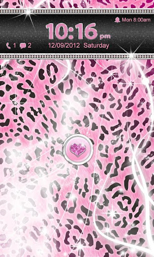 Ultra Cute Pink Cheetah Locker