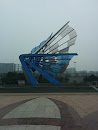 重庆江北机场雕塑