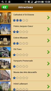 Bourges Offline Map Guide - náhled