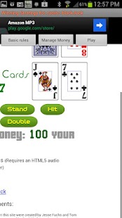 Winning  Casino Blackjack Screenshots 2