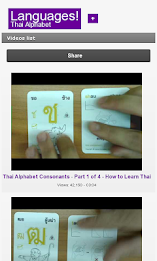 Thai Alphabet by Language Alphabet Apps poster 4