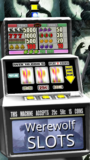 【免費紙牌App】3D Werewolf Slots-APP點子