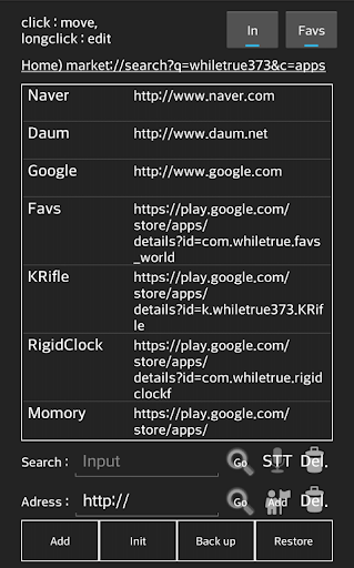 Favorites Bookmark to Chrome