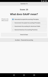 Accounting Quiz - AccQuiz Screenshots 1