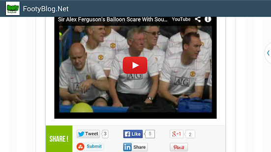 Free Footy Blog - Soccer News Site APK