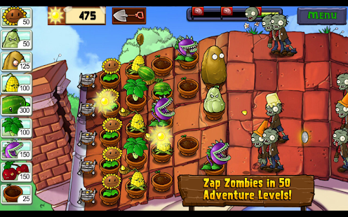 Plants vs. Zombies banner