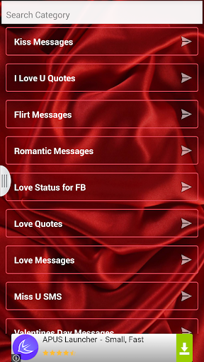 Love Status SMS Messages