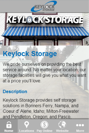 Keylock Storage