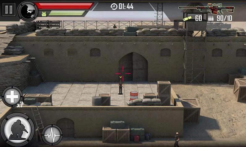  Atirador Moderno - Sniper: captura de tela 