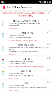   Lab Values Reference Pro- screenshot thumbnail   