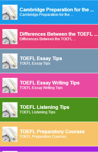 【免費書籍App】TOEFL Secrets Guide-APP點子