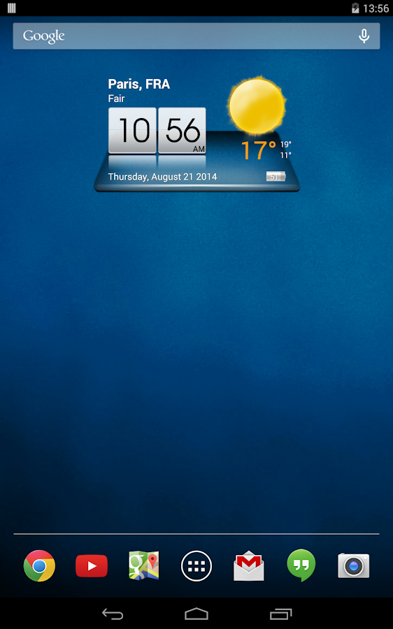 3D Sense Clock & Weather Android Apps on Google Play