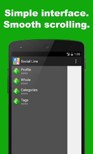 SocialLine for Feedly Screenshots 0