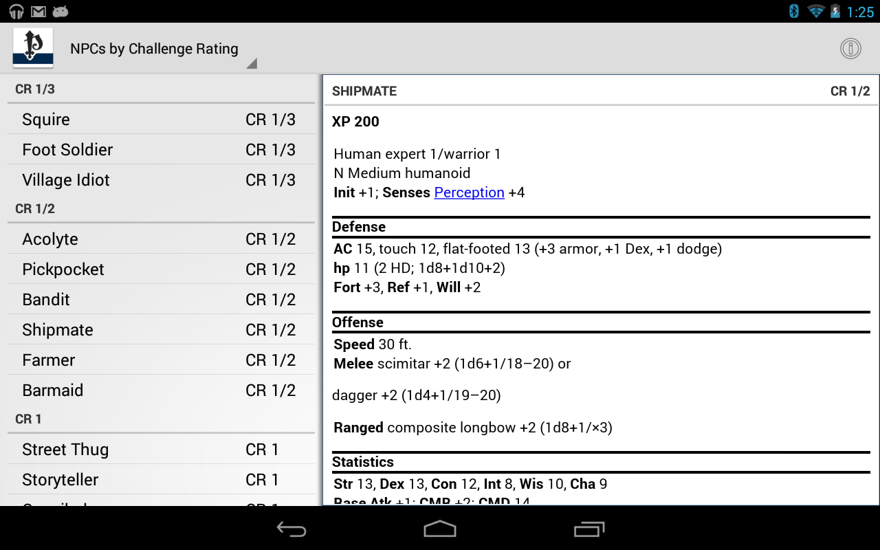 Генератор npc pathfinder
