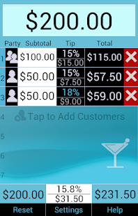 Tipsy Tip Calculator Screenshots 1