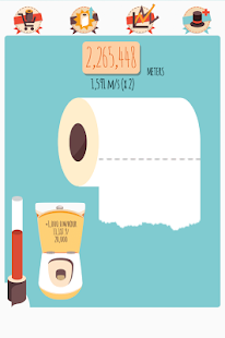 Make It Roll: WC paper rain