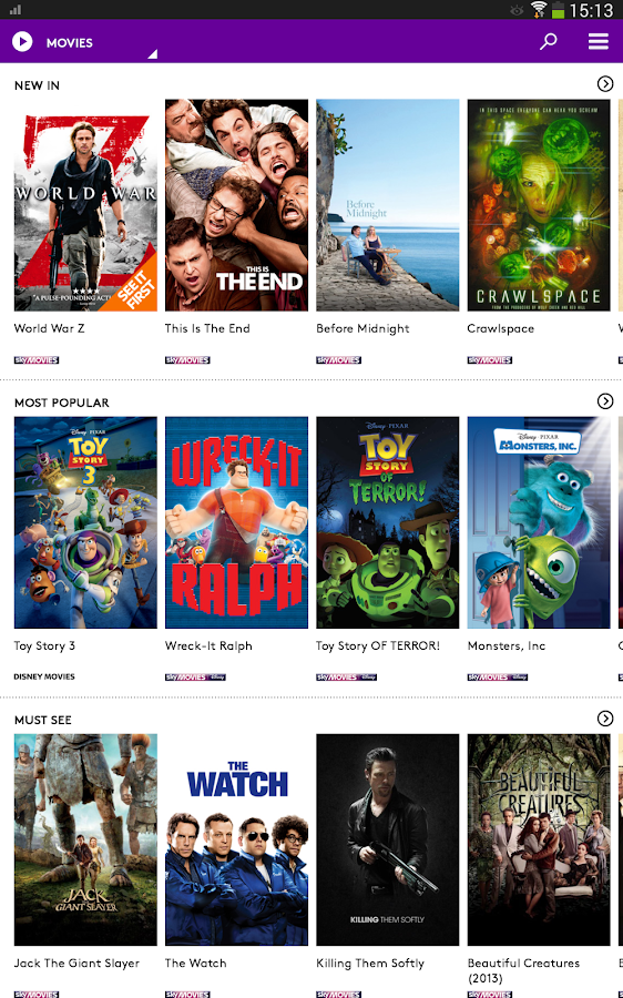 NOW TV Movies, TV & Sport Android Apps on Google Play