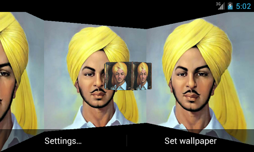 Bhagat Singh 3D Live Wallpaper