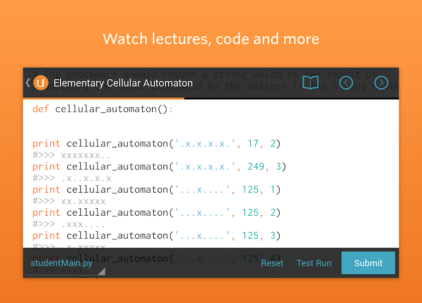 Udacity - Learn Programming Screen 3