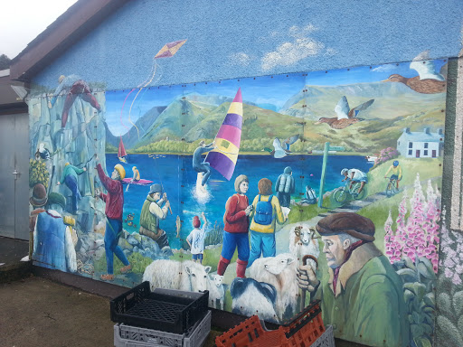 Snowdonia Activities Mural