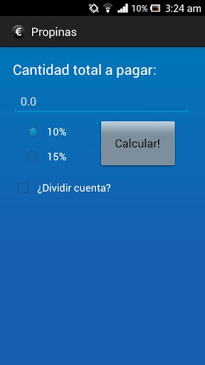 Calculadora de Propinas