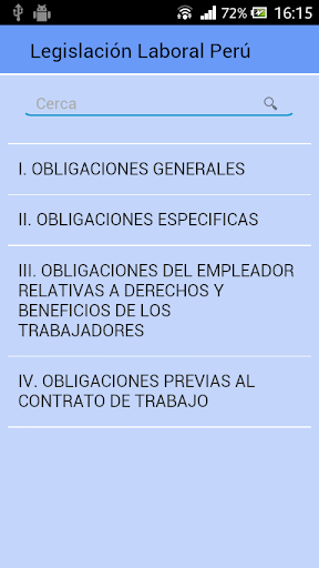Legislación Laboral Perú