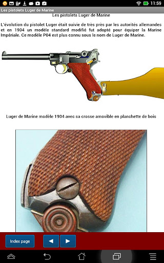 【免費書籍App】Modèles de pistolets Luger-APP點子