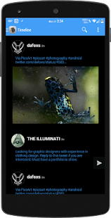 How to install Flat Black N' Blue for Talon lastet apk for android