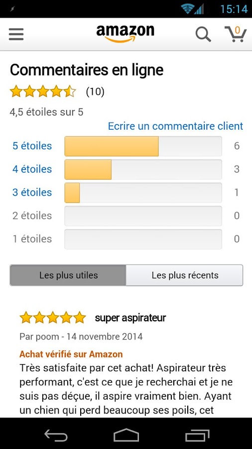   Boutique Amazon – Capture d'écran 