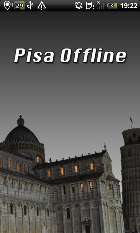 Android application Pisa Offline Map screenshort