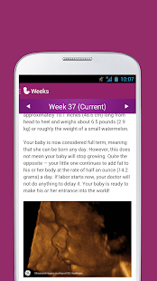  Estoy embarazada -Embarazo App: miniatura de captura de pantalla  