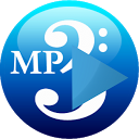 Blue Music Player mobile app icon